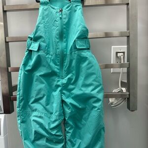 Columbia Kids Teal Snow Bib